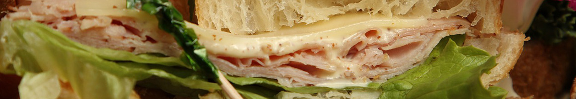 Eating Sandwich at Fresh Cut Subs restaurant in Hemet, CA.